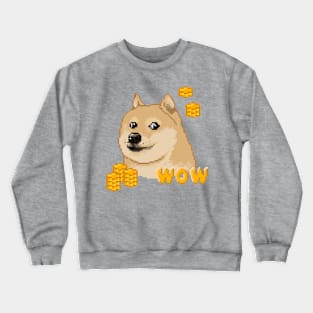 Doge Coin Much wow Crewneck Sweatshirt